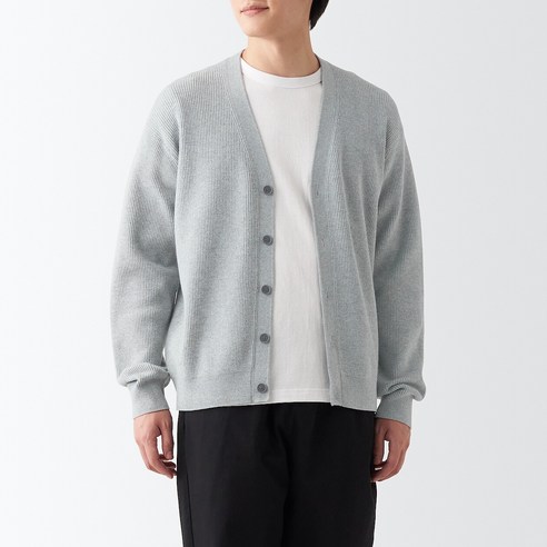 무인양품 남성용 MUJI 가디건 AAE10A3S
