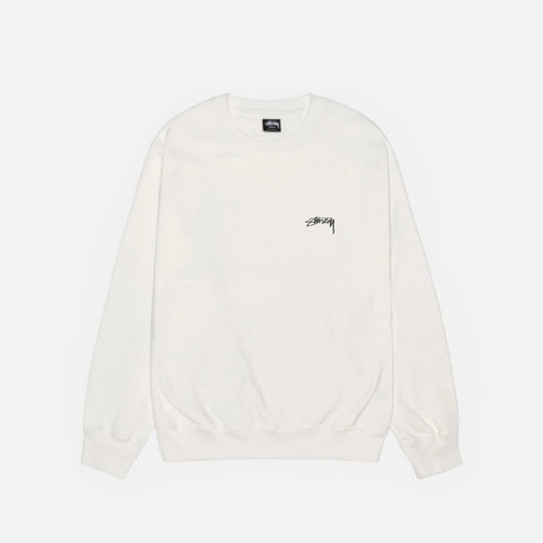 스투시 SMOOTH STOCK PIG DYED CREW 맨투맨 1915021-0558