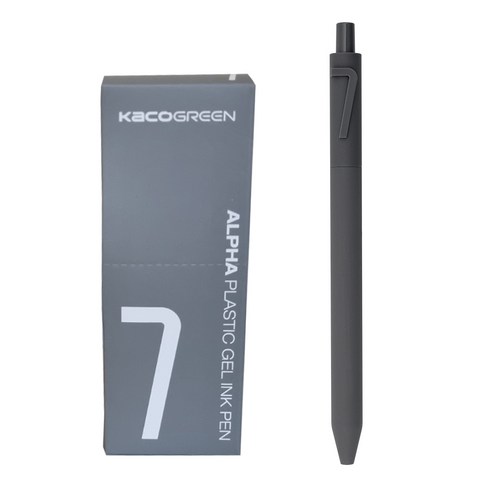 카코 알파 소프트 중성 젤펜 0.5mm, 숫자 7, 10개