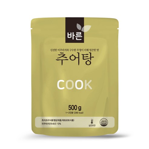 바른 추어탕, 500g, 1개