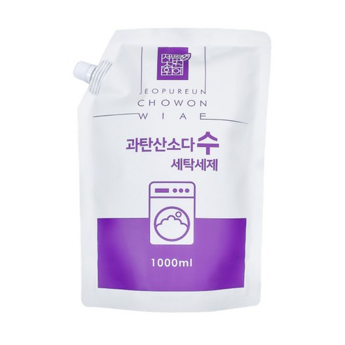 저푸른초원위에 과탄산소다수 액상 세탁세제, 1000ml, 1개