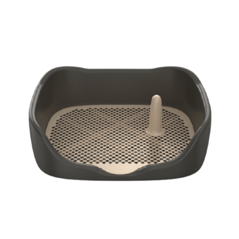 강아지 프리미엄 배변판 54 x 46 x 16 cm 1kg, 블랙, 1개
