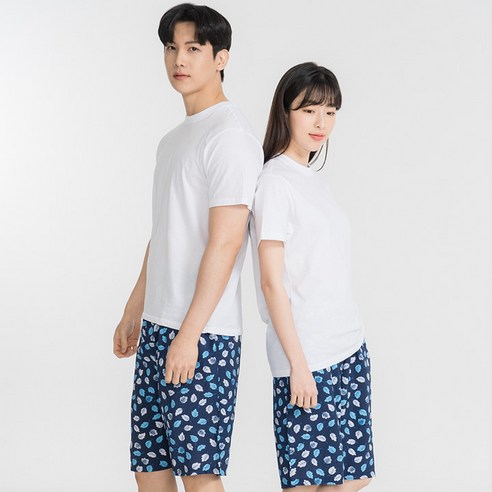 디노바시 남여공용 그린인견 주머니 파자마 바지 라스트리프