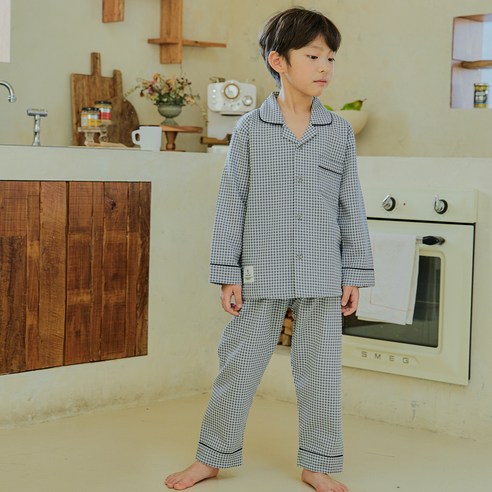 孩子們 時尚 男孩 服裝 睡衣 睡衣 套裝 男孩 男孩 家居服