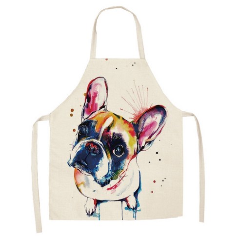 에이홉 doggy 일러스트 앞치마 68 x 55 cm, IT 13, 1개