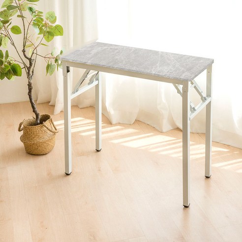 가구느낌 베스트책상, 마블화이트 + 화이트