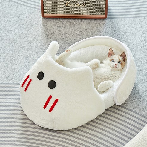 냥이 만족 보장! 레드퍼피 고양이 마우스 하우스로 포근한 쉼터를 선물하세요.