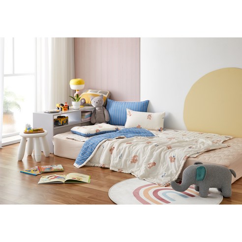 포근한 꿈을 선물하는 마법, 모던하우스 마미허그 플레이테디 낮잠 이불