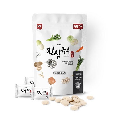 외갓집 진심육수 한알 30p, 90g, 1개 퐁당수산