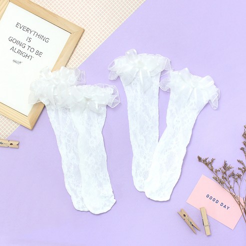 우리 아이 발에 천사의 날개를, 비단길 엔젤라 망사 양말