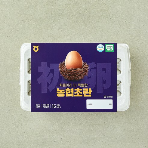 [로켓프레시] 무항생제 인증 처음이라 더 특별한 농협 초란 540g