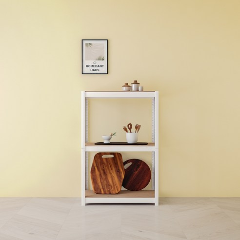 홈던트하우스 스피드랙 업그레이드형 무볼트 철제 선반