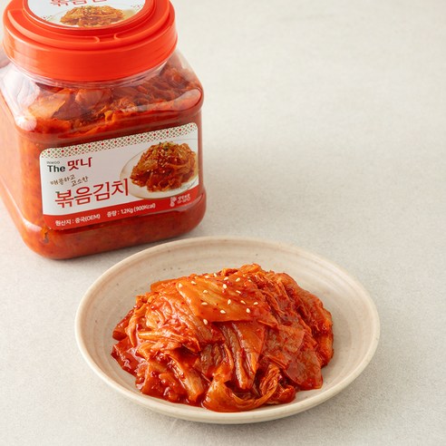 인우 더맛나 볶음김치, 1.2kg, 1개
