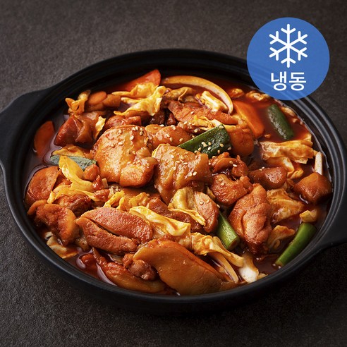 꿀맛나는세상 춘천식 양념 닭갈비 (냉동), 500g, 1개
