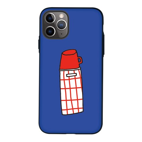 구스페리 X 노이신 캠핑 그래픽 디자인 마그네틱 도어범퍼 휴대폰 케이스