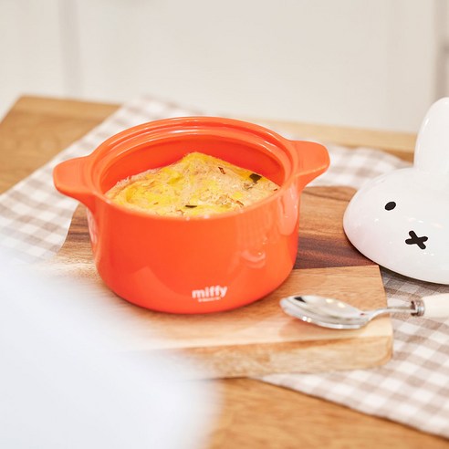 앙증맞은 오렌지빛 행복, 보퀴진 미피 미니 찜기로 간편하게 즐기는 건강한 식탁
