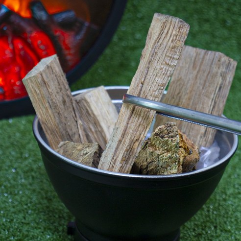 UH홈데코 캠핑 화로 장작 숯 집게 대형 52cm, 혼합색상, 1개