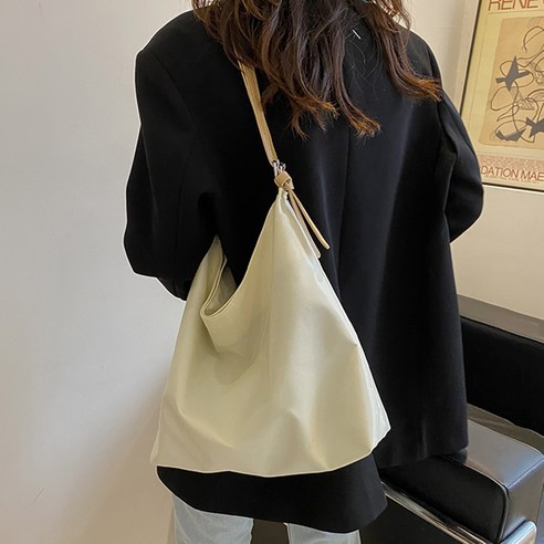 캐쥬얼 호보 에코 숄더가방