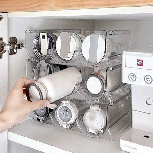 앙플러스 텀블러 다용도 보관대: 깔끔하고 효율적인 수납 솔루션