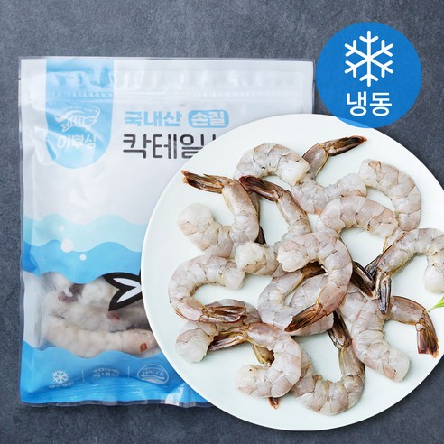 어부심 국내산 손질 칵테일 새우살 대 (냉동), 200g(대, 14~18미), 1개