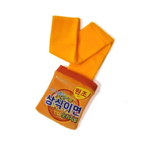 페로앤가토 강아지 디그니티독 노즈워크 훈련 바스락 라면 장난감 10 x 13 cm, 삼식이면, 1개