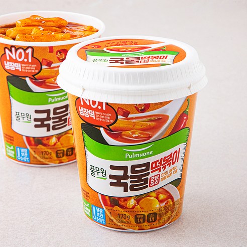 풀무원 2분조리 국물떡볶이, 170g, 4개 죽고싶지만떡볶이는먹고싶어