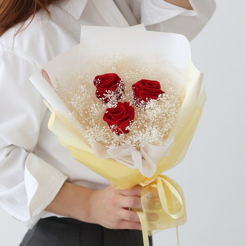 시들지 않는 장미로 아름다움을 간직하세요