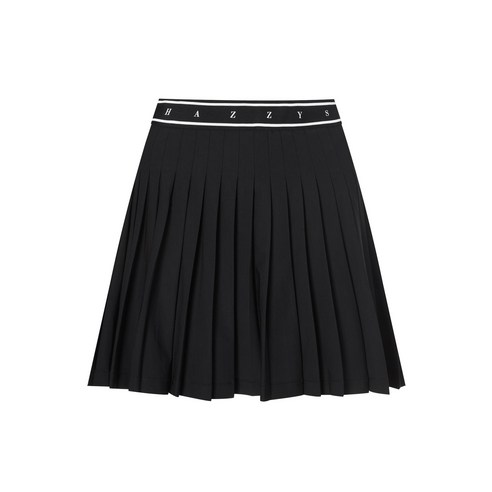 헤지스골프 여성용 H PLEATS 트리코트 플레어 A라인 스커트