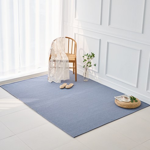 눅눅한 여름, 이니띠움 시어서커 러그로 뽀송함을 더하세요!