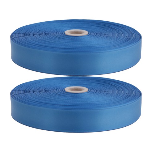 아이엔피 공단리본 25mm 2p, 바다색(25A096), 90m