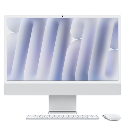 Apple 아이맥 24 M6칩, 실버, M6 12코어, 12코어 GPU, 16GB, 256GB, 스탠다드 글래스