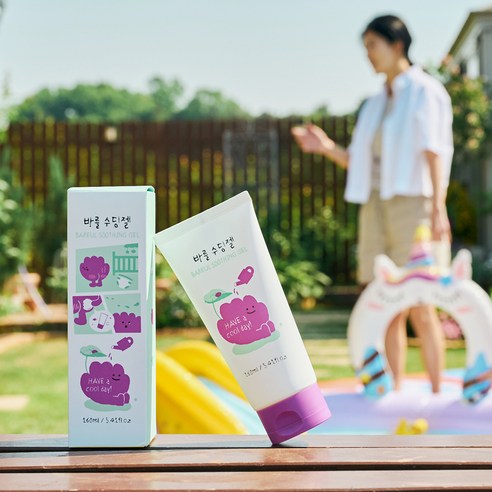 촉촉한 아기 피부를 위한 부드러운 속삭임, 바를 아기 수딩젤