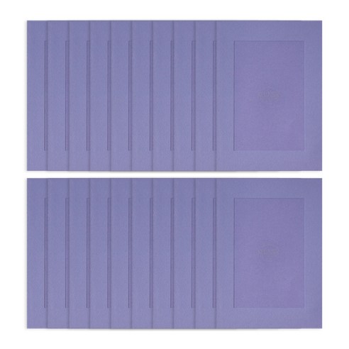 모노라이크 파스텔 컬러드 슬림 페이퍼 프레임 20p, 06 violet
