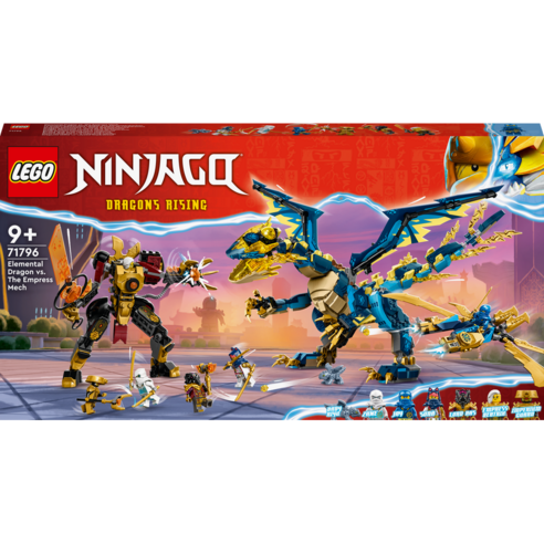   Lego Ninjago 71796 Element Dragon vs. Empress's Robot, Mixed Color