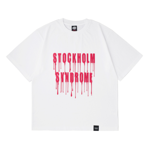 스톡홀름신드롬 남성용 반팔 티셔츠 SBSUCT17