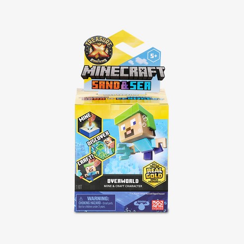 미지의 세계를 탐험하는 즐거움, 트레져엑스 마인크래프트 피규어