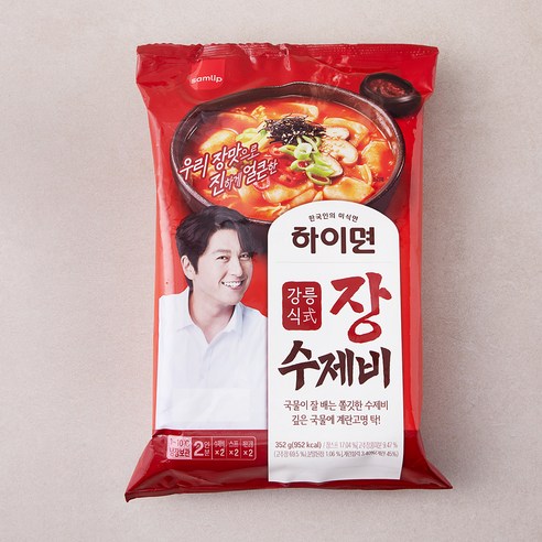 삼립 하이면 강릉식 장수제비, 352g, 1개