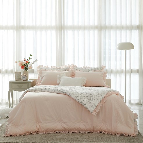 로라애슐리 루나 바이오워싱 60수 면 차렵이불: 꿈결처럼 포근한 휴식을 선사하는 아름다운 선택 로라애슐리차렵이불