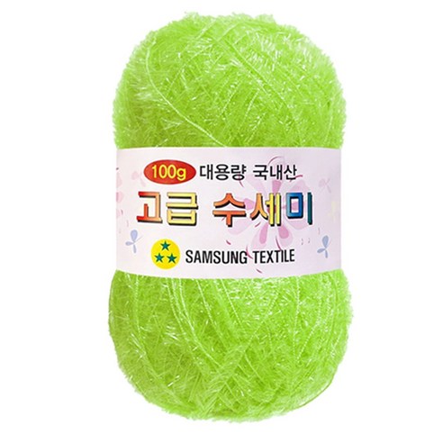 yarna 대용량 고급 수세미 100g, 144라임, 1개
