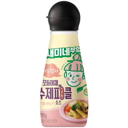 새미네부엌 모듬야채 수제피클 소스, 290g, 1개