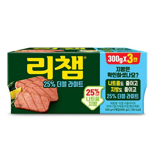 리챔 더블라이트 3p, 3개, 300g