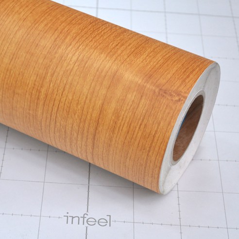 데코리아 생활방수 접착식 셀프 인테리어 필름, WOOD008, 폭 123cm x 길이 2m