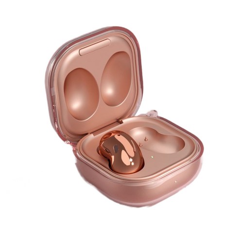하우디스 갤럭시 버즈 2 케이스, 핑크골드