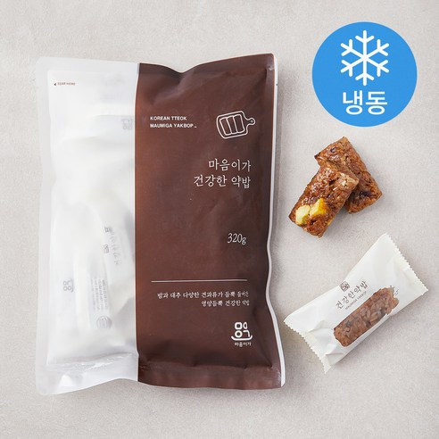 마음이가 건강한 약밥 8개입 (냉동), 320g, 6개 수리움푸드