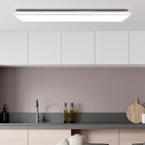원하 코콤 누리 플리커프리 주방 LED 천장등 60W, 주광색(화이트)
