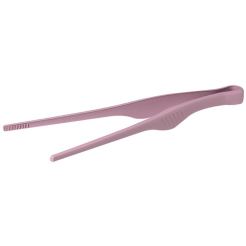 키친팩토리 파스텔 프리미엄 실리콘 핀셋집게 30cm, 다크핑크, 1개