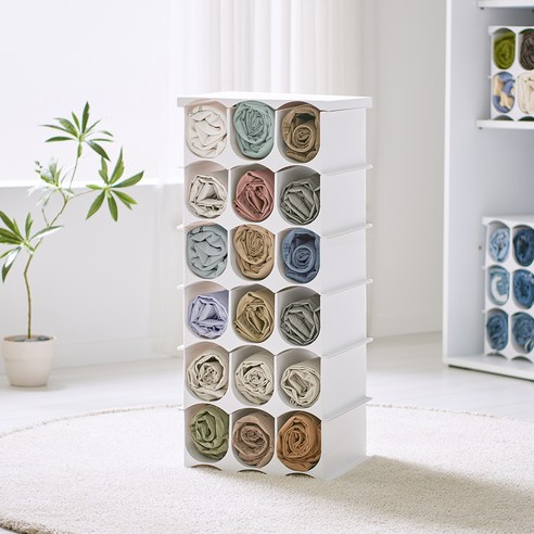 공간을 예술로, 위즈홈 온마로 옷정리함 특대 6단 리뷰 바지정리함