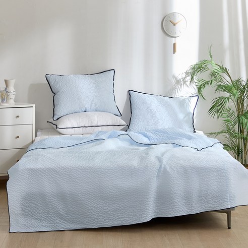 열대야, 이제 그만! 파르페 냉감 홑이불로 꿀잠 예약 알레르망여름이불