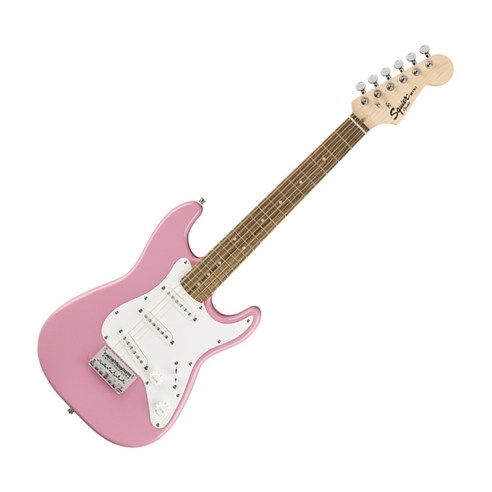 스콰이어 Mini Stratocaster V2 일렉기타, 037-0121-570, PINK, 1개