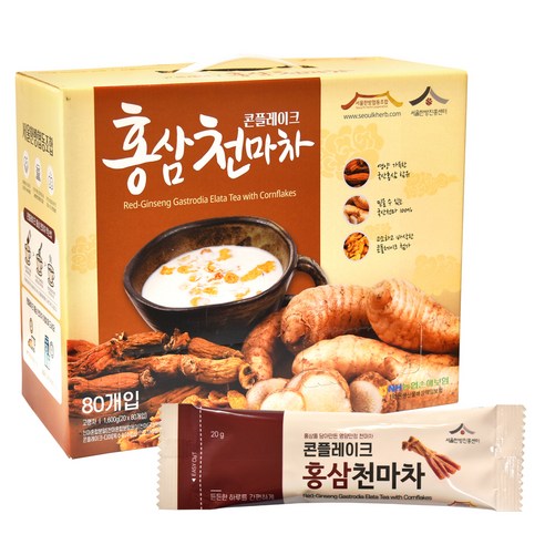 홍삼 천마차 콘플레이크, 20g, 80개입, 1개